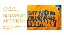 The African Women’s Development Fund (AWDF) - Call for Proposals 16 Days of Activism Against Gender Based Violence